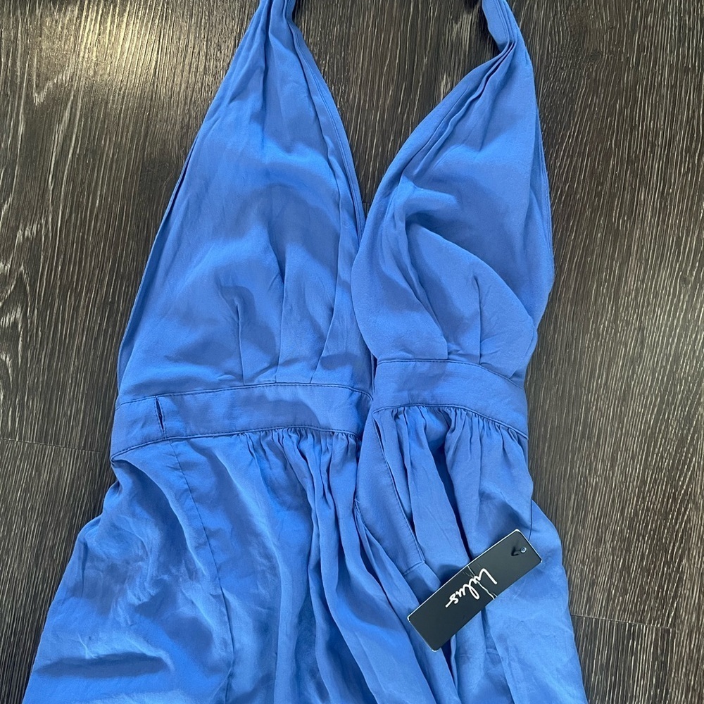 Lulu's Magical Movement Periwinkle Blue Wrap Maxi Dress - Picture 4 of 4